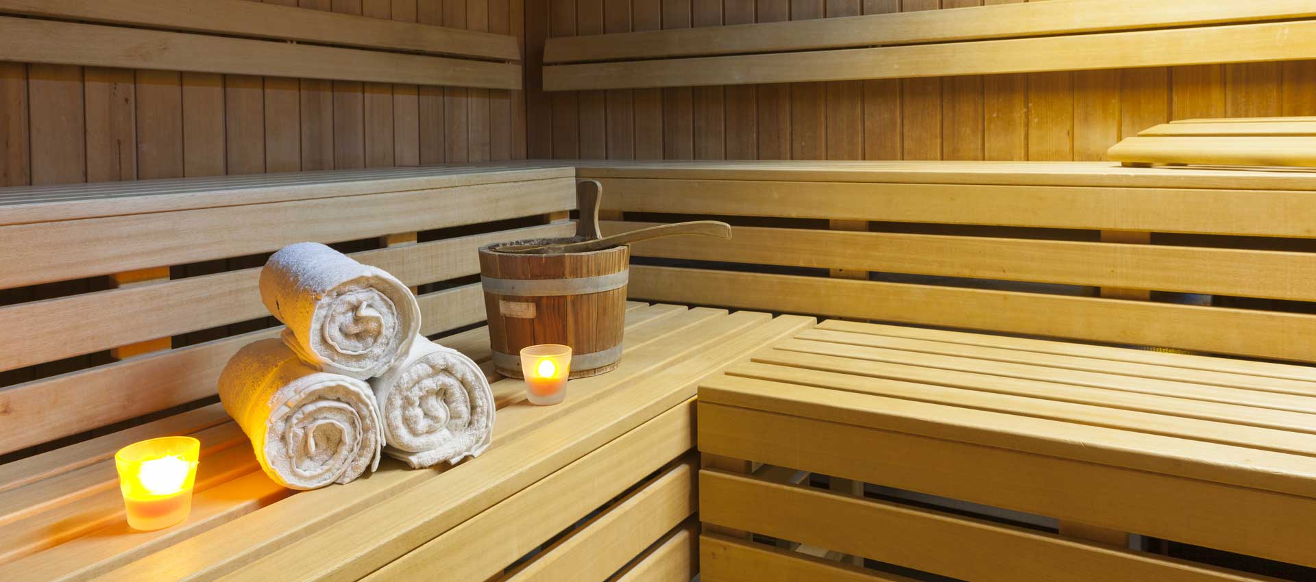 Bio Sauna mit Farbwechsel